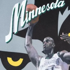 Mitchell & Ness T-Shirts & Tops-Sublimated Player Tank Minnesota Timberwolves Kevin Garnett