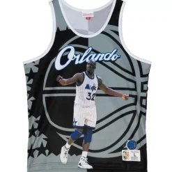 Mitchell & Ness T-Shirts & Tops-Sublimated Player Tank Orlando Magic Shaquille O'Neal