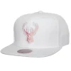 Mitchell & Ness Snapback-Summer Suede Snapback Milwaukee Bucks