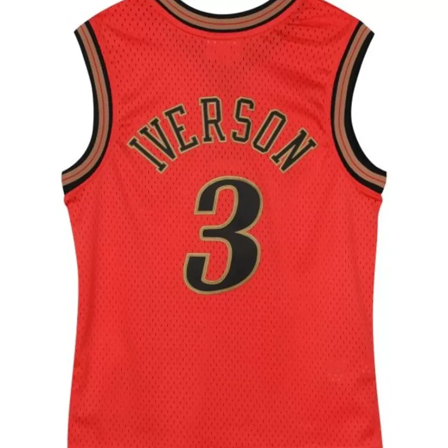 Mitchell & Ness Big Kids-Swingman Allen Iverson Philadelphia 76Ers Alternate Jersey