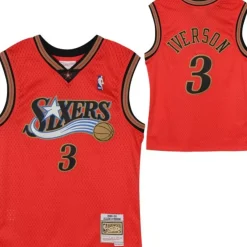 Mitchell & Ness Big Kids-Swingman Allen Iverson Philadelphia 76Ers Alternate Jersey