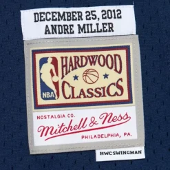 Mitchell & Ness Nba Swingman-Swingman Andre Miller Denver Nuggets Christmas Day 2012 Jersey