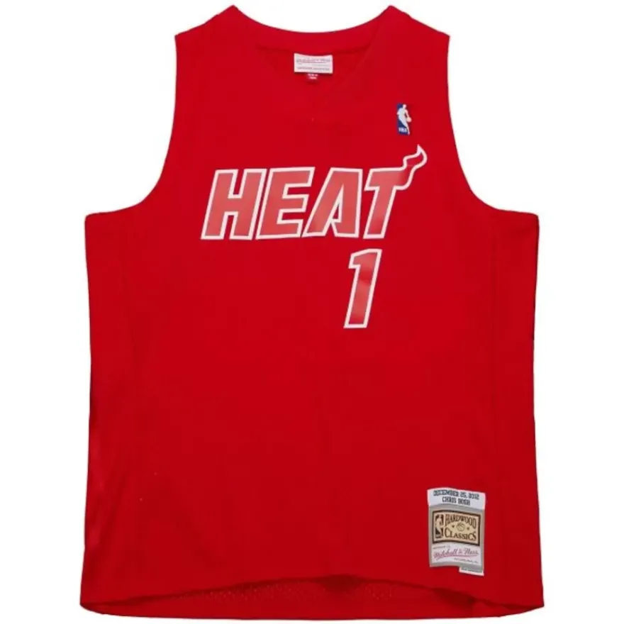 Mitchell & Ness Nba Swingman-Swingman Chris Bosh Miami Heat Christmas Day 2012 Jersey