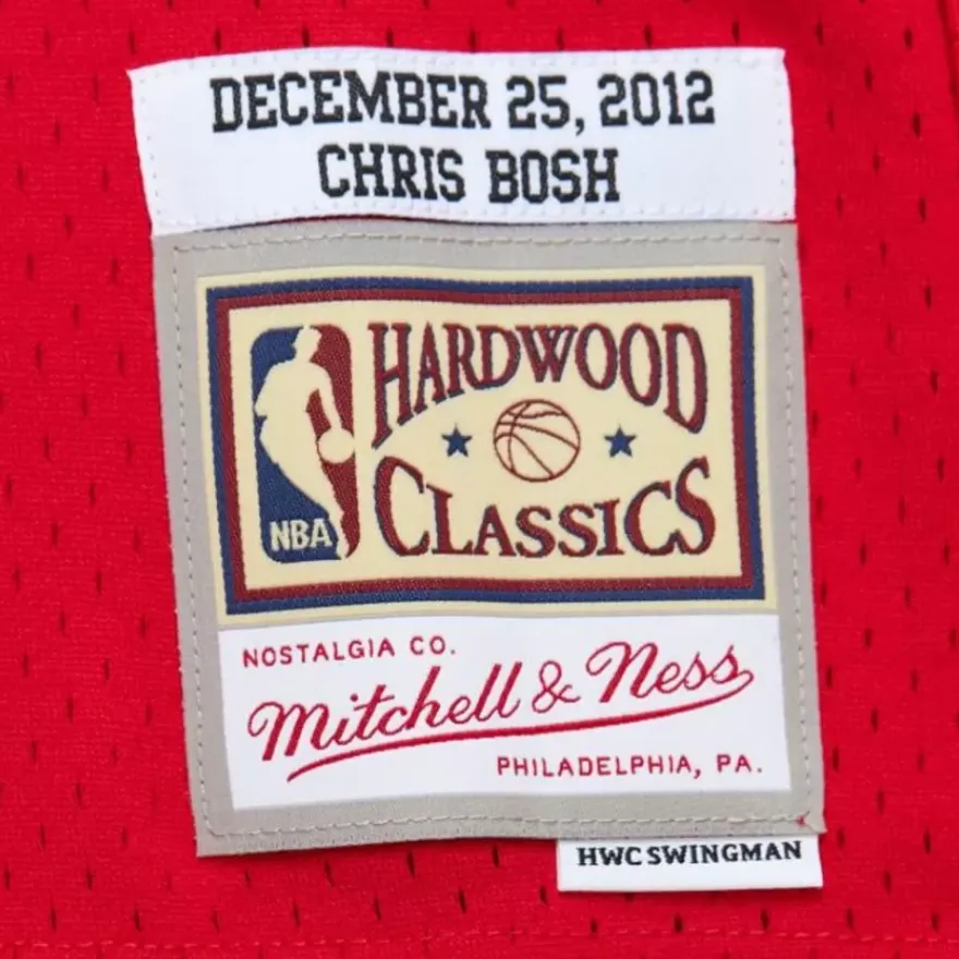 Mitchell & Ness Nba Swingman-Swingman Chris Bosh Miami Heat Christmas Day 2012 Jersey