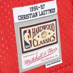 Mitchell & Ness Nba Swingman-Swingman Christian Laettner Atlanta Hawks 1996-97 Jersey