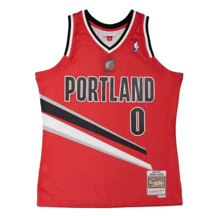 Mitchell & Ness Nba Swingman-Swingman Damian Lillard Portland Trail Blazers Alternate 2012-13 Jersey