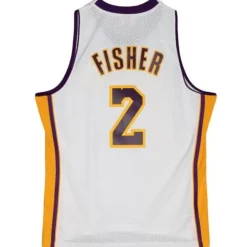 Mitchell & Ness Nba Swingman-Swingman Derek Fisher Los Angeles Lakers Alternate 2002-03 Jersey