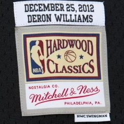 Mitchell & Ness Nba Swingman-Swingman Deron Williams Brooklyn Nets Christmas Day 2012 Jersey