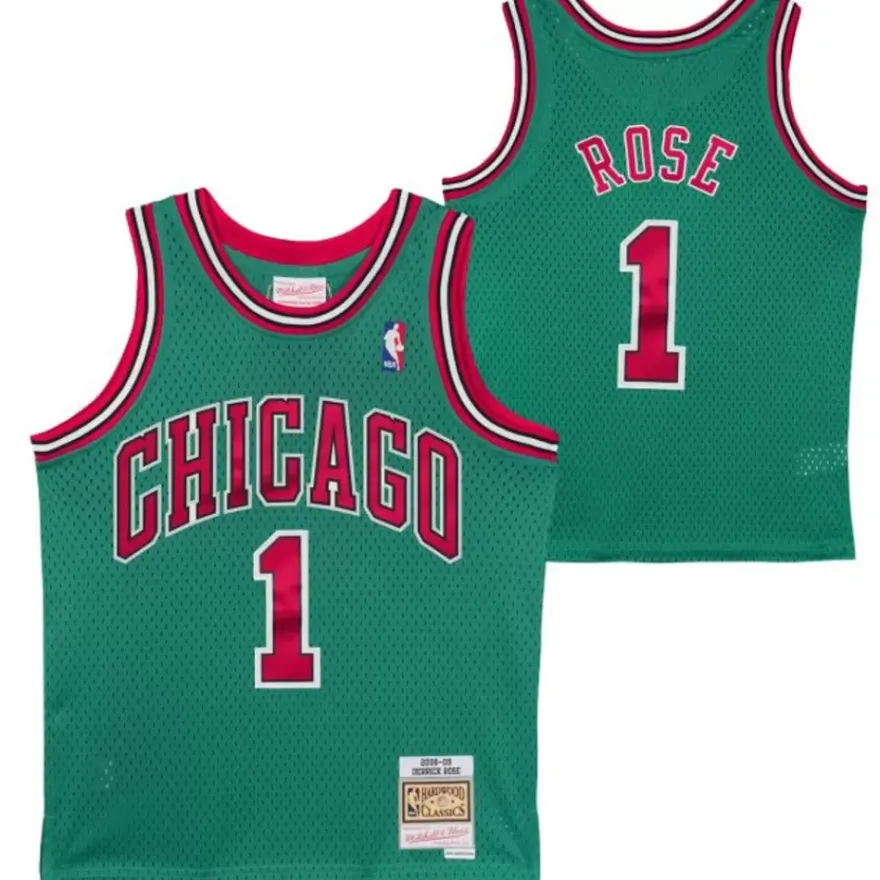 Mitchell & Ness Big Kids-Swingman Derrick Rose Chicago Bulls Jersey