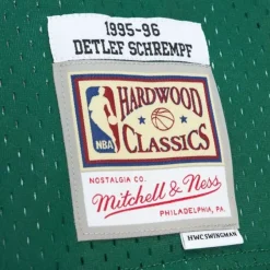 Mitchell & Ness Nba Swingman-Swingman Detlef Schrempf Seattle Supersonics Dark 1995-96 Jersey