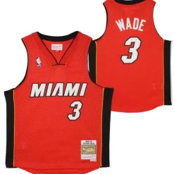Mitchell & Ness Infant & Toddler-Swingman Dwyane Wade Miami Heat Alternate Jersey