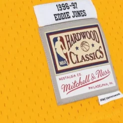 Mitchell & Ness Nba Swingman-Swingman Eddie Jones Los Angeles Lakers Home 1996-97 Jersey