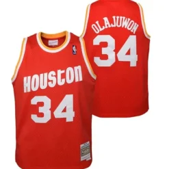Mitchell & Ness Big Kids-Swingman Hakeem Olajuwon Houston Rockets Road 1993-94 Jersey