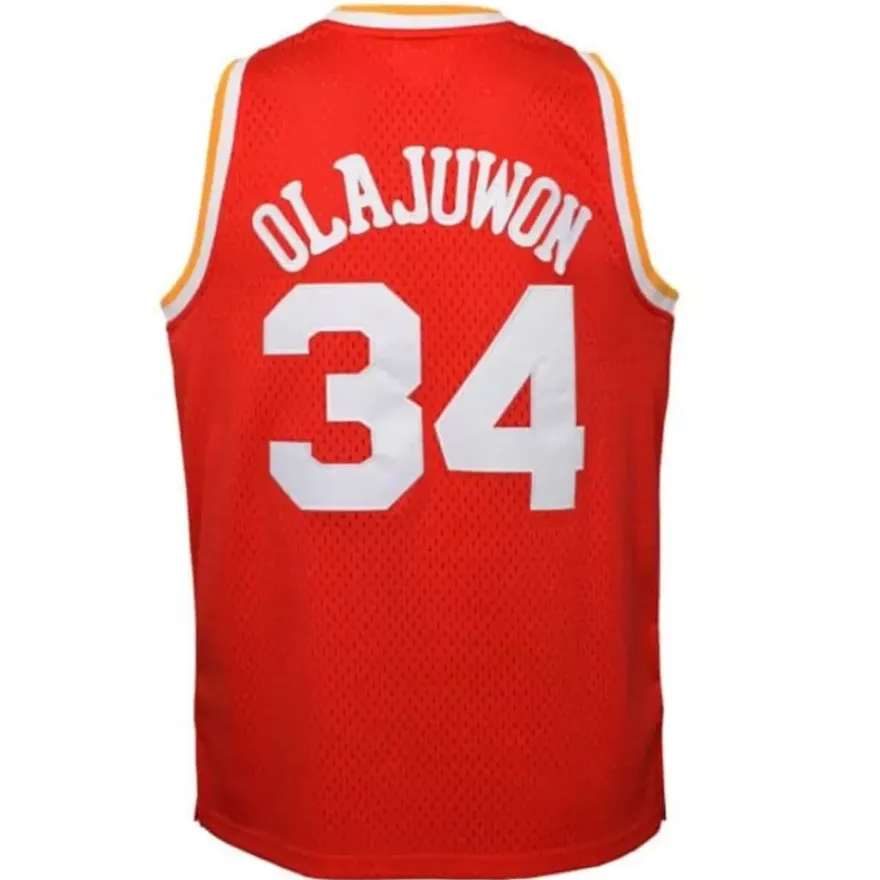 Mitchell & Ness Big Kids-Swingman Hakeem Olajuwon Houston Rockets Road 1993-94 Jersey