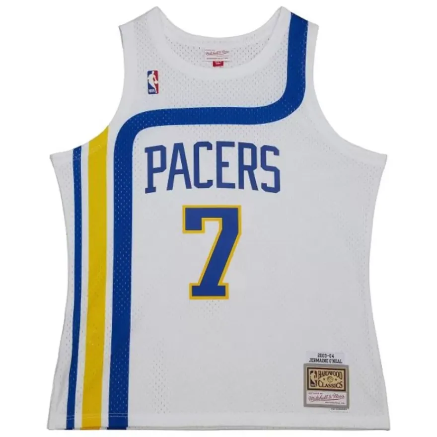 Mitchell & Ness Nba Swingman-Swingman Jermaine O'Neal Indiana Pacers White Hwc 2003-04 Jersey