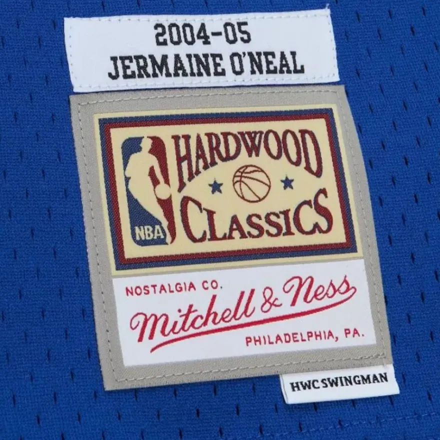 Mitchell & Ness Nba Swingman-Swingman Jermaine O'Neal Indiana Pacers Blue Hwc 2004-05 Jersey
