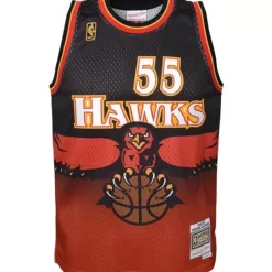 Mitchell & Ness Big Kids-Swingman Jersey Atlanta Hawks 1996-97 Dikembe Mutombo