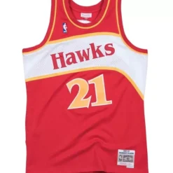 Mitchell & Ness Nba Swingman-Swingman Jersey Atlanta Hawks Road 1986-87 Dominique Wilkins