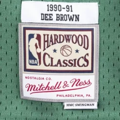 Mitchell & Ness Nba Swingman-Swingman Jersey Boston Celtics Road 1990-91 Dee Brown