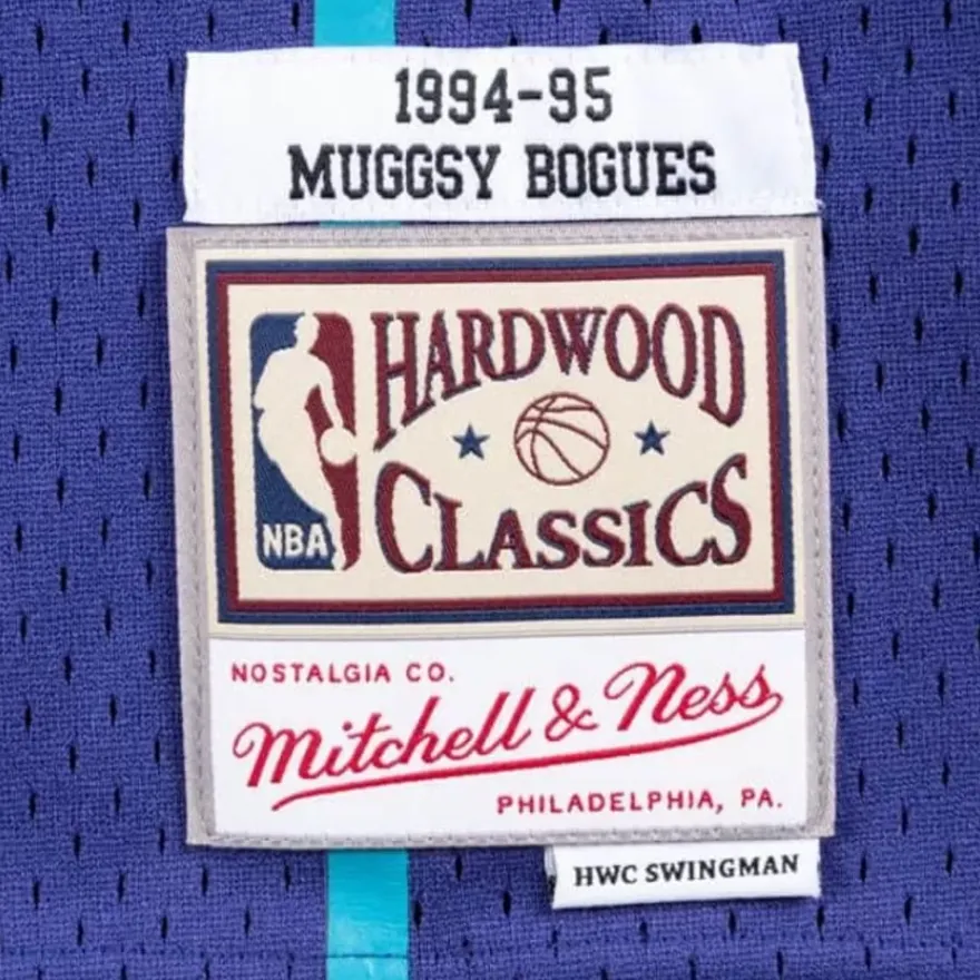 Mitchell & Ness Nba Swingman-Swingman Jersey Charlotte Hornets Alternate 1994-95 Muggsy Bogues