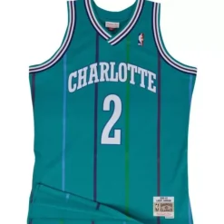 Mitchell & Ness Nba Swingman-Swingman Jersey Charlotte Hornets Road 1992-93 Larry Johnson