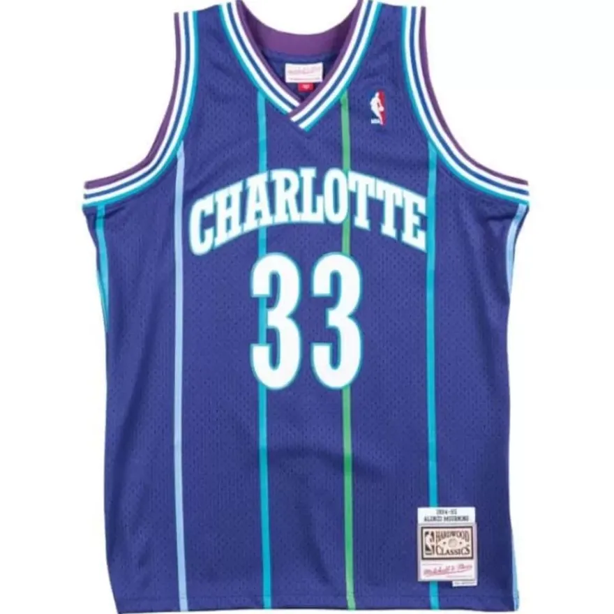 Mitchell & Ness Nba Swingman-Swingman Jersey Charlotte Hornets Alternate 1994-95 Alonzo Mourning