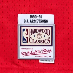 Mitchell & Ness Nba Swingman-Swingman Jersey Chicago Bulls 1990-91 Bj Armstrong