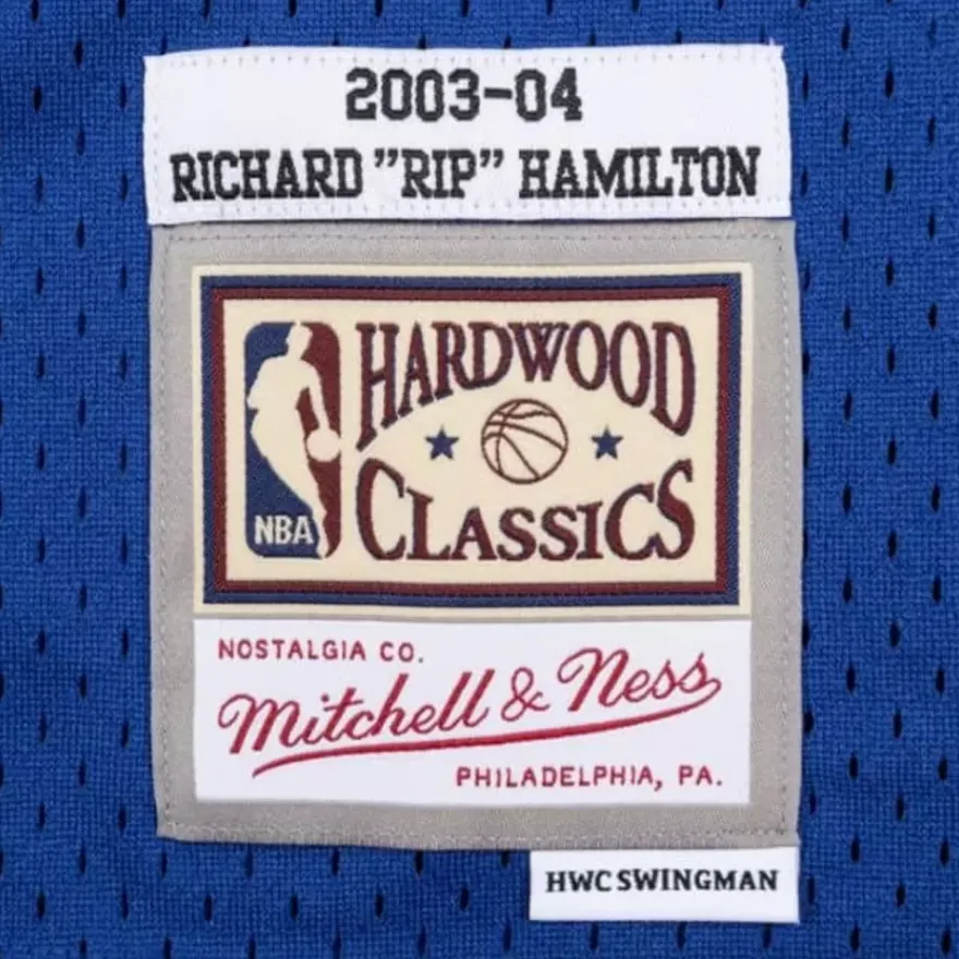 Mitchell & Ness Nba Swingman-Swingman Jersey Detroit Pistons 2003-04 Richard Hamilton