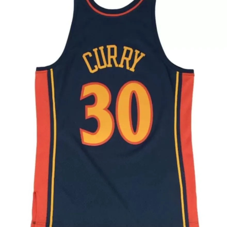 Mitchell & Ness Nba Swingman-Swingman Jersey Golden State Warriors Road 2009-10 Stephen Curry