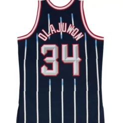Mitchell & Ness Big Kids-Swingman Jersey Houston Rockets Road 1996-97 Hakeem Olajuwon