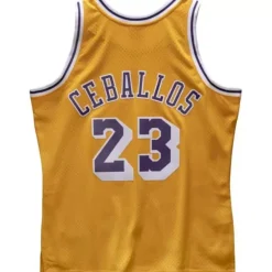 Mitchell & Ness Nba Swingman-Swingman Jersey Los Angeles Lakers 1994-95 Cedric Ceballos
