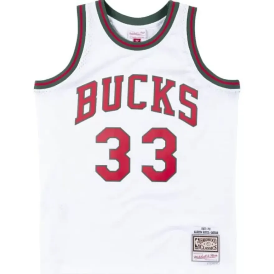 Mitchell & Ness Nba Swingman-Swingman Jersey Milwaukee Bucks 1971-72 Kareem Abdul-Jabbar