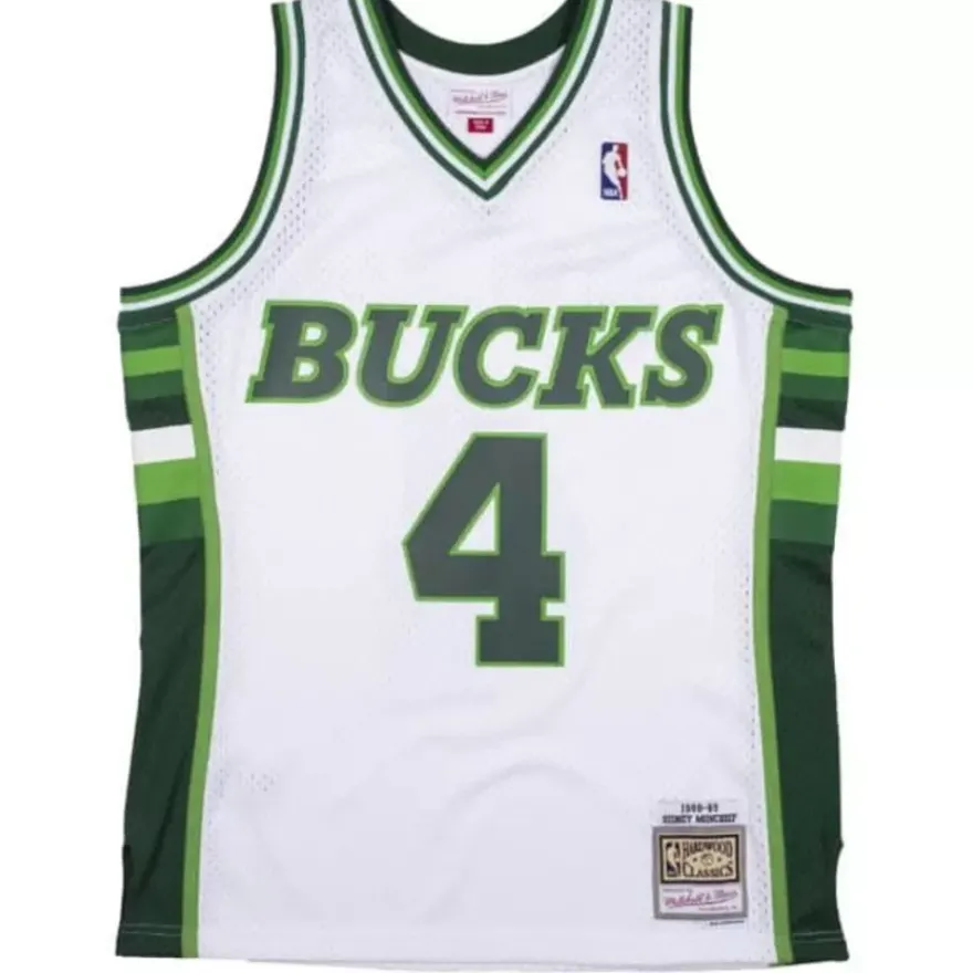 Mitchell & Ness Nba Swingman-Swingman Jersey Milwaukee Bucks 1988-89 Sidney Moncrief