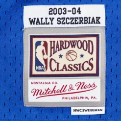 Mitchell & Ness Nba Swingman-Swingman Jersey Minnesota Timberwolves 2003-04 Wally Szczerbiak