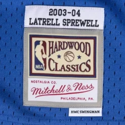 Mitchell & Ness Nba Swingman-Swingman Jersey Minnesota Timberwolves 2003-04 Latrell Sprewell