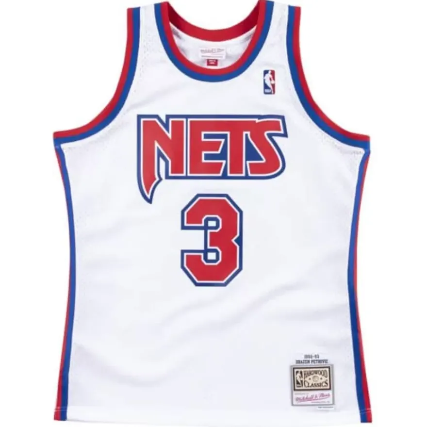 Mitchell & Ness Nba Swingman-Swingman Jersey New Jersey Nets 1992-93 Drazen Petrovic