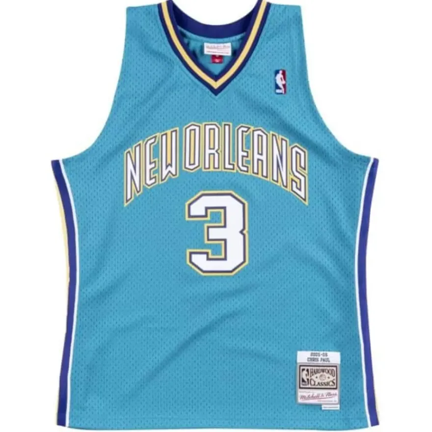 Mitchell & Ness Nba Swingman-Swingman Jersey New Orleans Hornets Road 2005-06 Chris Paul