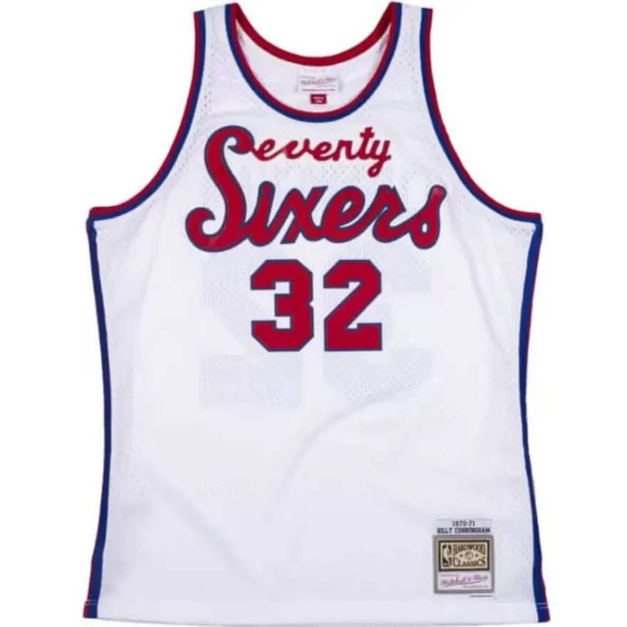 Mitchell & Ness Nba Swingman-Swingman Jersey Philadelphia 76Ers 1970-71 Billy Cunningham
