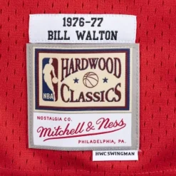 Mitchell & Ness Nba Swingman-Swingman Jersey Portland Trail Blazers 1976-77 Bill Walton