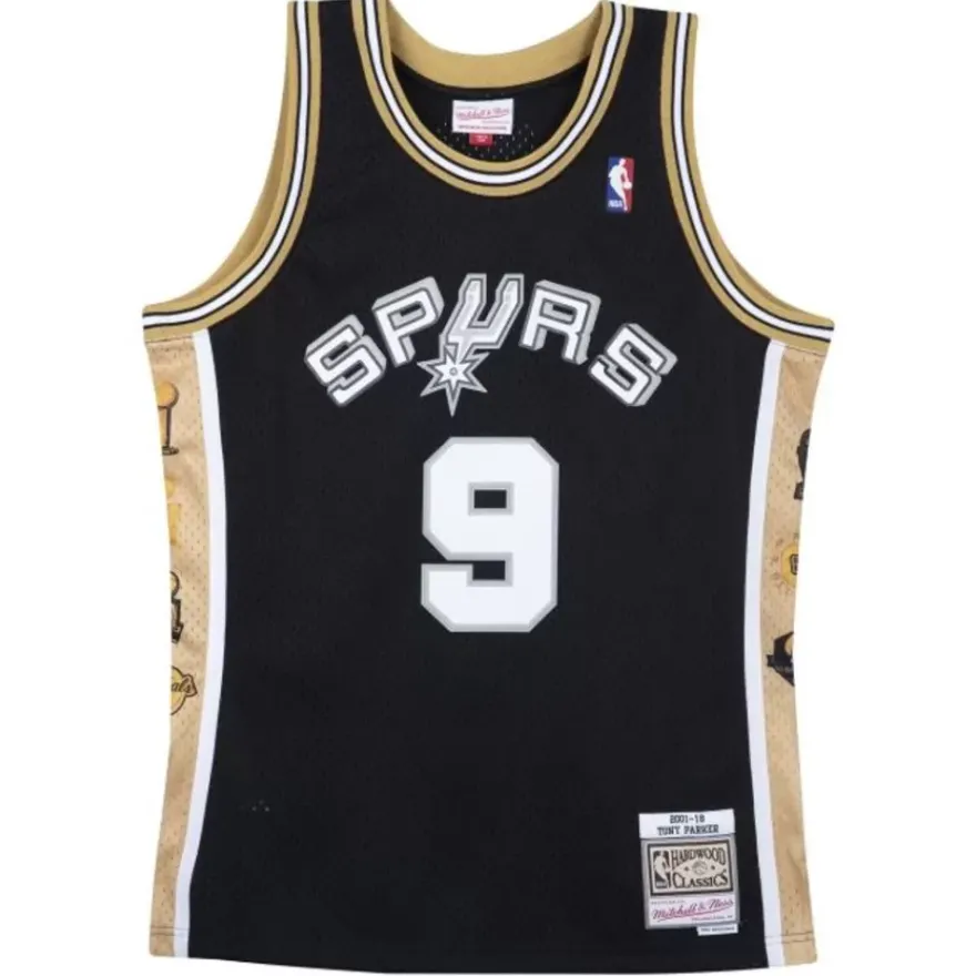 Mitchell & Ness Nba Swingman-Swingman Jersey San Antonio Spurs 2001-02 Tony Parker