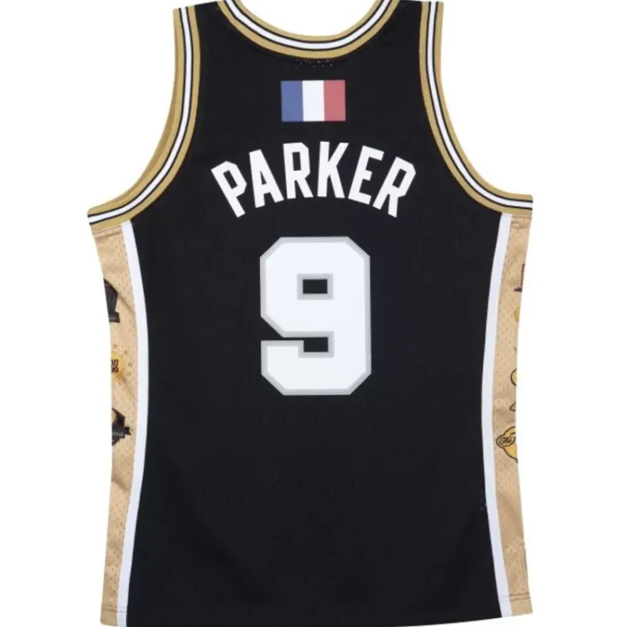 Mitchell & Ness Nba Swingman-Swingman Jersey San Antonio Spurs 2001-02 Tony Parker