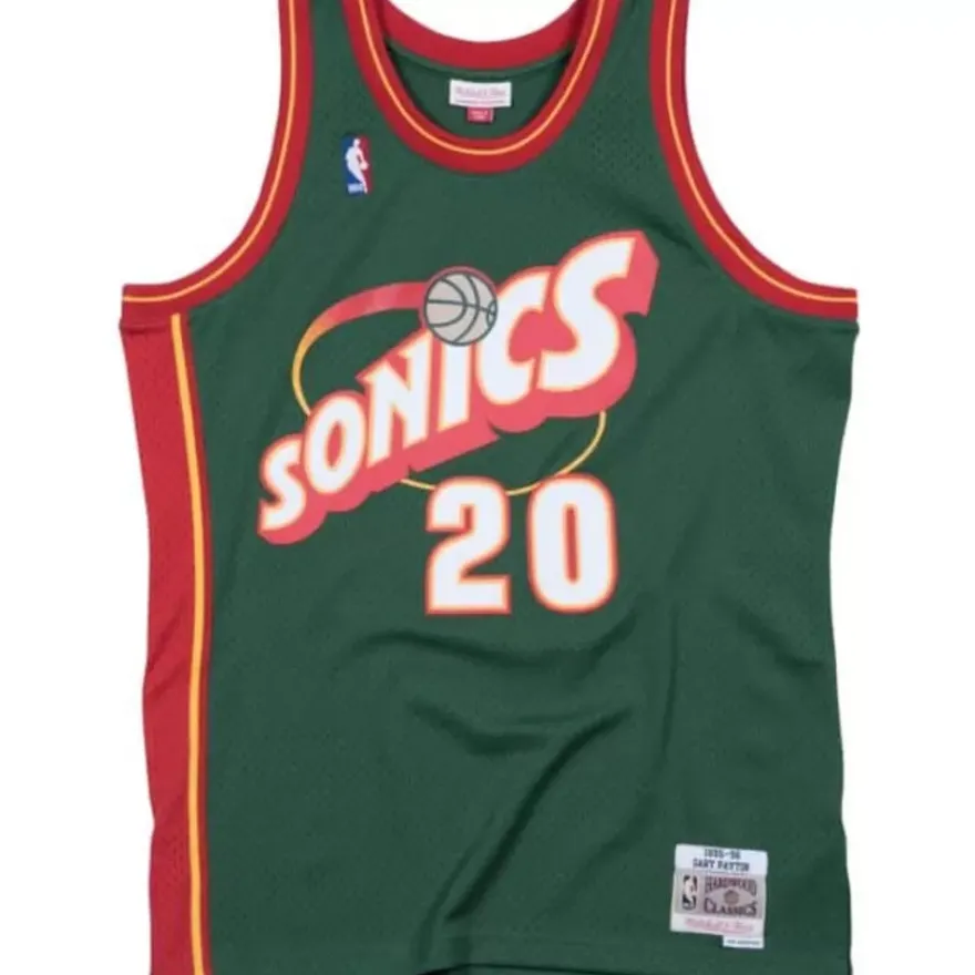 Mitchell & Ness Nba Swingman-Swingman Jersey Seattle Supersonics Road 1995-96 Gary Payton