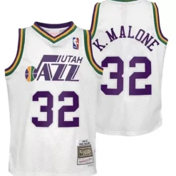 Mitchell & Ness Big Kids-Swingman Jersey Utah Jazz 1991-92 Karl Malone