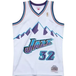 Mitchell & Ness Nba Swingman-Swingman Jersey Utah Jazz Road 1996-97 Karl Malone