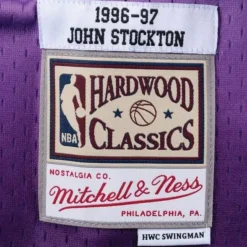 Mitchell & Ness Nba Swingman-Swingman Jersey Utah Jazz Road 1996-97 John Stockton