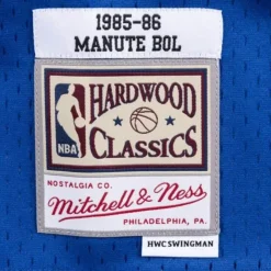 Mitchell & Ness Nba Swingman-Swingman Jersey Washington Bullets 1985-86 Manute Bol