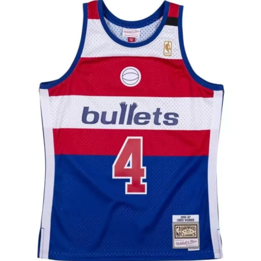Mitchell & Ness Nba Swingman-Swingman Jersey Washington Bullets 1996-97 Chris Webber