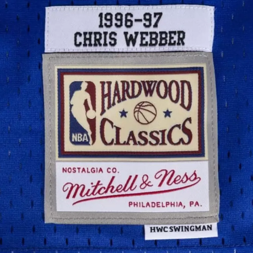 Mitchell & Ness Nba Swingman-Swingman Jersey Washington Bullets 1996-97 Chris Webber
