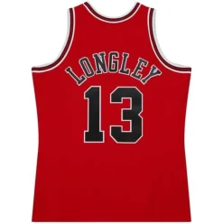 Mitchell & Ness Nba Swingman-Swingman Luc Longley Chicago Bulls Road 1997-98 Jersey
