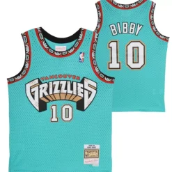 Mitchell & Ness Infant & Toddler-Swingman Mike Bibby Vancouver Grizzlies Road Jersey